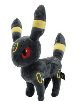 Pokemon Plush: Umbreon (black/yellow) 6